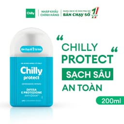 Thumbnail Dung dịch vệ sinh phụ nữ Chilly Protect chiết xuất cỏ xạ hương hỗ trợ kháng khuẩn 2