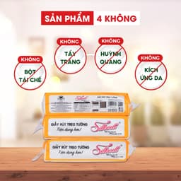 Thumbnail Combo 5 bịch khăn giấy rút đáy Silkwell 450g 2 lớp làm từ bột gỗ nguyên chất không tẩy trắng 2