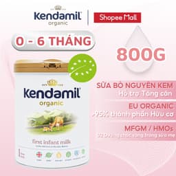 Thumbnail Sữa Công Thức Hữu Cơ Kendamil Organic Chứa HMOs Số 1 (800g) - Sữa Bột Nguyên Kem dinh dưỡng tối ưu 1