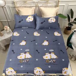 Thumbnail Ga Chống Thấm Cotton Hàn Quốc LIDACO  L2 Nằm Trực Tiếp Không Nóng, Không bí, Không Sột Soạt 2
