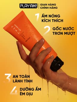 Thumbnail Gel Bôi Trơn Gốc Nước PlayAh! Her Feel Warm Lub Dạng Ấm Nóng 100ml 1