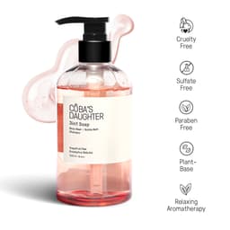 Thumbnail Gel Tắm Gội, Tắm Bồn CoBa's Daughter Bodywash, Shampoo and Bubble Bath 3in1 500ml - 3 hương thơm 4