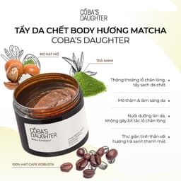 Thumbnail Tẩy Tế Bào Chết Toàn Thân Hương Matcha CoBa’s Daughter Body Exfoliator 300gr 2
