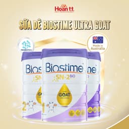 Thumbnail Combo 2 Lon Sữa Dê Giúp Cải Thiện Hệ Tiêu Hóa  Biostime Ultra Goat  - Sữa Bột Tăng Khả Năng Hấp Thu Cho Bé Hộp 800g 1