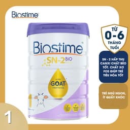 Thumbnail Combo 2 Lon Sữa Dê Giúp Cải Thiện Hệ Tiêu Hóa  Biostime Ultra Goat  - Sữa Bột Tăng Khả Năng Hấp Thu Cho Bé Hộp 800g 3