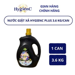 Thumbnail Nước Giặt Xả HygienC Plus Can 3,6Kg/Can Hương Nước Hoa Đánh Bay Mọi Vết Bẩn 2