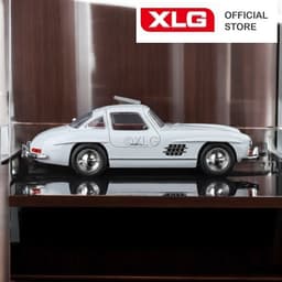 Thumbnail Mô hình xe mẹc cổ Mercedes Benz 300 SL Street 1:24 có đèn âm thanh bằng hợp kim cao cấp 2