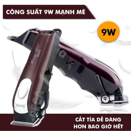 Thumbnail Tông đơ cắt tóc không dây Kemei KM-2600 chuyên nghiệp với pin Lithiumion siêu khủng có thể sử dụng cắm điện trực tiếp 3