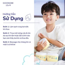 Thumbnail Kem Dưỡng Ẩm Chuyên Sâu Dành Cho Mặt & Body GOONGBE Kids Barrier Cream 180ML 3