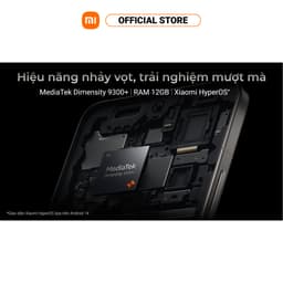 Thumbnail Điện thoại thông minh Xiaomi 14T Pro (12+512GB) | Light Fusion 900 | MD 9300+ | Pin 5000mAh 4