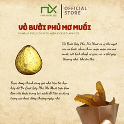 Thumbnail Nam Xanh Mứt Vỏ Bưởi Sấy Phủ Mơ Muối Túi 40gr 3