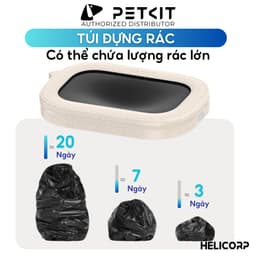 Thumbnail Hộp Túi Rác PETKIT Refill Ring Thay Thế Dùng Cho Máy Dọn Phân Mèo Purobot Ultra Chính Hãng 3