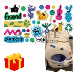 Thumbnail Trang Trí Cá Nhân Hoá Máy Dọn Vệ Sinh Tự Động PETKIT 2