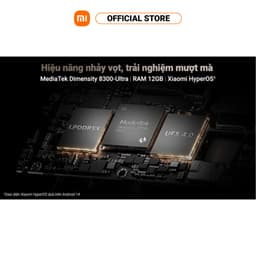 Thumbnail Điện thoại thông minh Xiaomi 14T (12+512GB) | Cảm biến ảnh Sony IMX906 | MD 8300 | Pin 5000mAh 4