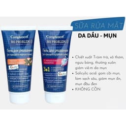 Thumbnail Sữa Rửa Mặt Compliment No Problem ngăn ngừa mụn sạch sâu 200ml 2