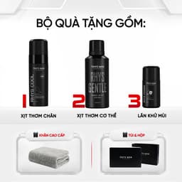 Thumbnail Combo Lăn khử mùi nam 50ml & Xịt khử mùi chân 100ml & Body mist nam 120ml RHYS MAN 1