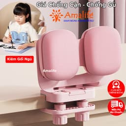 Thumbnail Giá Đỡ Cằm Chống Cận Thị Cải Tiến PRO Dụng Cụ Chống Gù Hỗ Trợ Ngồi Thẳng Lưng Kiêm Gối Ngủ Êm Ái Chính Hãng Amalife 1