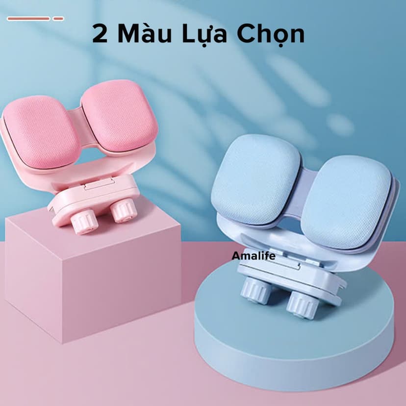 Ảnh Giá Đỡ Cằm Chống Cận Thị Cải Tiến PRO Dụng Cụ Chống Gù Hỗ Trợ Ngồi Thẳng Lưng Kiêm Gối Ngủ Êm Ái Chính Hãng Amalife 2