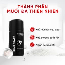 Thumbnail Lăn khử mùi RHYS MAN khử mùi kiểm soát mồ hôi Rhys Power 50ml 2