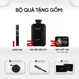 Thumbnail Combo Bảnh Dzai - Sữa tắm gội nam 3in1 350ml & Sáp dưỡng tạo kiểu tóc 50g & Nước hoa nam 10ml Rhys Man 1