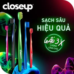 Thumbnail Bộ 6  Bàn chải Closeup Precision Clean Sạch Sâu 1