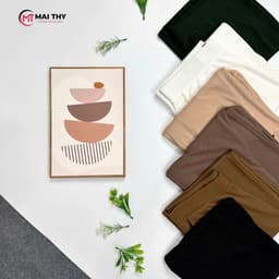 Thumbnail Quần Trung Niên Nữ MAI THY Q009, Mẫu Dài Dáng Suông Chất Thun Sang Trọng Dễ Mặc Form Bigsize| Thời Trang Trung Niên U50 2