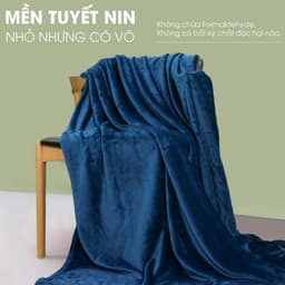 Thumbnail Chăn Mền tuyết NIN siêu mềm mịn 130x200cm nhiều màu sắc 2025 3
