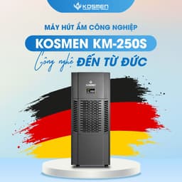 Thumbnail Máy Hút Ẩm Công Nghiệp Kosmen KM-250S Công Suất 250 Lít/Ngày- Hàng Chính Hãng Bảo Hành 24 Tháng 4