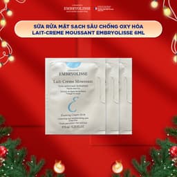 Thumbnail DATE: 01/01/2026 [GIFT] Gói Sữa Rửa Mặt Sạch Sâu Chống Oxy Hóa Lait-Creme Moussant Embryolisse 6ml 3