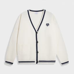 Thumbnail Áo Khoác Len Cardigan Simple love with Teelab Form Oversize Unisex Local Brand AK125 2
