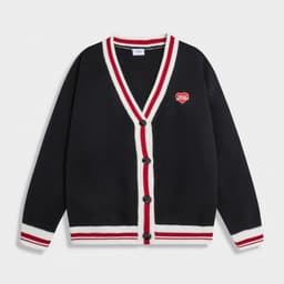 Thumbnail Áo Khoác Len Cardigan Simple love with Teelab Form Oversize Unisex Local Brand AK125 4