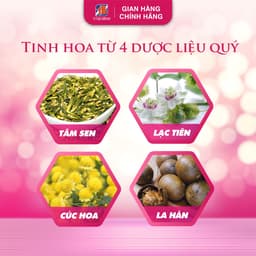 Thumbnail Trà Tâm sen lạc tiên Tâm Bình hộp 20g túi lọc thơm hương hoa sen thanh mát 1