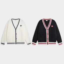 Thumbnail Áo Khoác Len Cardigan Simple love with Teelab Form Oversize Unisex Local Brand AK125 1