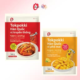Thumbnail Tokbokki / tokpokki Hàn Quốc O'food gói 300gr, 2 vị 1
