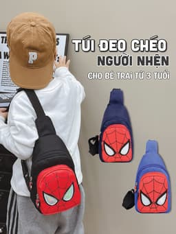 Thumbnail Túi đeo chéo cho bé 1989KIDS túi lì xì cho bé hình người nhện túi cho bé trai đi chơi tết đáng yêu 1