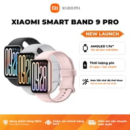 Thumbnail Vòng Đeo Tay Thông Minh Xiaomi Smart Band 9 Pro | Màn Hình AMOLED 1.74" | Pin 350mAh | Chống Nước 5ATM | BH 12 Tháng 2