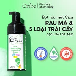 Thumbnail Sữa rửa mặt rau má tạo bọt Oribe làm sạch sâu dưỡng ẩm cho da mụn da dầu nhạy cảm 120ml 2
