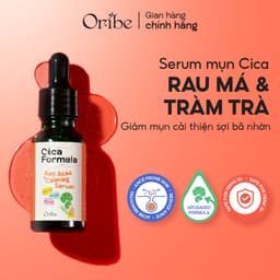 Thumbnail Serum giảm mụn chiết xuất rau má Oribe Cica Formula giúp kiềm dầu cải thiện thâm sẹo mụn 20ml 2