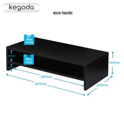 Thumbnail Kệ 2 Tầng Để Màn Hình, Để Bàn Làm Việc Thương Hiệu KEGODA KDB03 1