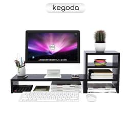 Thumbnail Kệ Màn Hình Kèm Kệ Sách 3 Tầng Để Bàn Làm Việc Thương Hiệu KEGODA KDB09 1