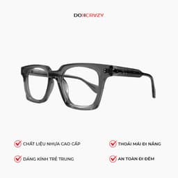 Thumbnail Gọng kính thời trang DOKCRAZY TOGA Nam Nữ Hot Trend Hàn Quốc, Chống UV, Ánh Sáng Xanh, Form To 2