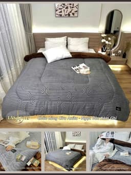 Thumbnail Chăn lông cừu đại hàn mùa đông Anita chính hãng Lasante  ấm áp siêu nhẹ 4,2 Kg 2m*2m3 4