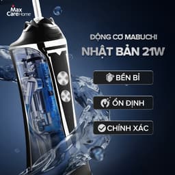 Thumbnail Máy Tăm Nước Cầm Tay Công Nghệ Nhật Bản Maxcare Max468Prime 5 Chế Độ, Thiết Kế Nguyên Khối 300ml 3