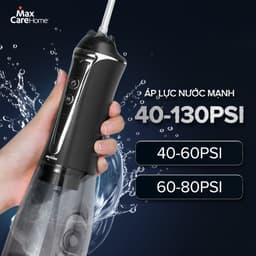 Thumbnail Máy Tăm Nước Cầm Tay Công Nghệ Nhật Bản Maxcare Max468Prime 5 Chế Độ, Thiết Kế Nguyên Khối 300ml 4