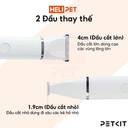 Thumbnail Đầu Thay Thế Tông Đơ Cắt Tỉa Lông Thú Cưng PETKIT 2in1 Pro - HeLiPet 2