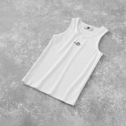 Thumbnail Áo Ba Lỗ Nam TankTop Thun Gân Trắng Brand TSUN Chính Hãng, Streetwear, Localbrand, Áo 3 Lỗ Đơn Giản 3