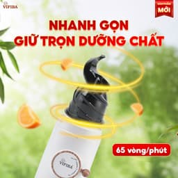 Thumbnail Máy Ép Chậm Daiki Vifiba, Máy Ép Trái Cây 120W, Máy Làm Kem Hoa Quả, Bảo hành 25 tháng 3