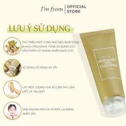 Thumbnail Combo 2 Sữa rửa mặt sạch sâu, dịu nhẹ cho da dầu, da mụn, da nhạy cảm I'm from Mugwort Gel Cleanser 150ml 3