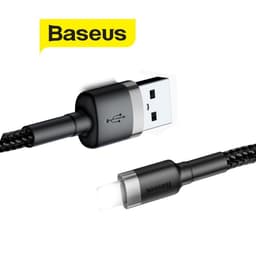 Thumbnail Cáp sạc nhanh bảo vệ pin, độ bền cao Baseus Cafule USB dùng cho 6/7/8/10/11/12/13/14,hỗ trợ truyền dữ liệu,dài 1m/2m/3m 2