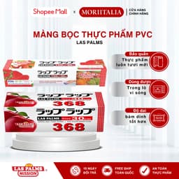 Thumbnail Màng Bọc Thực Phẩm PVC Las Palms chính hãng 30cmx368 (250m) dao nhựa MBTP00006026 - Moriitalia 1